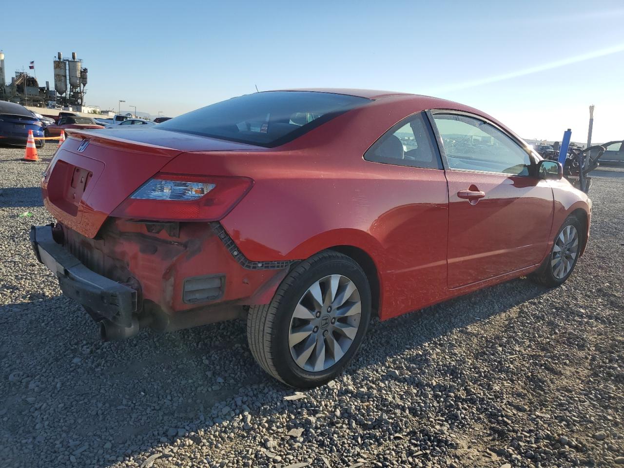 2011 Honda Civic VIN 2HGFG1B84BH512567 Copart auction photo, rear end damage thumbnail 3