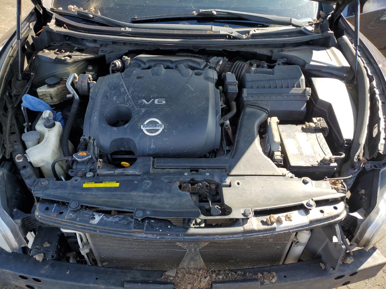 2010 Nissan Maxima VIN 1N4AA5AP6AC863353 Copart auction photo, vandalism / undercarriage damage thumbnail 12