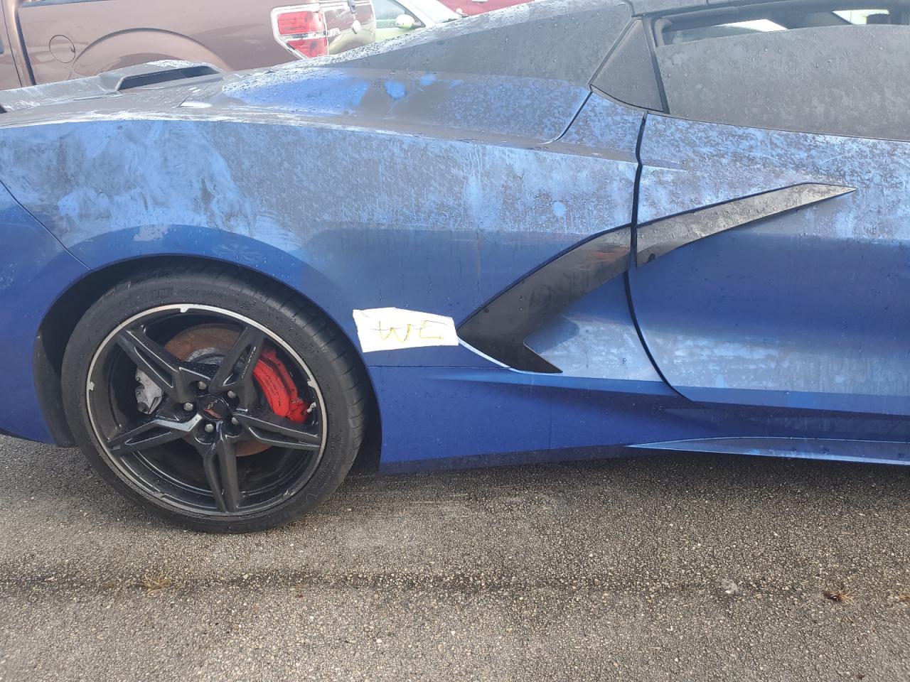 2022 Chevrolet Corvette VIN 1G1YC3D49N5103025 Copart auction photo, water/flood / burn damage thumbnail 12