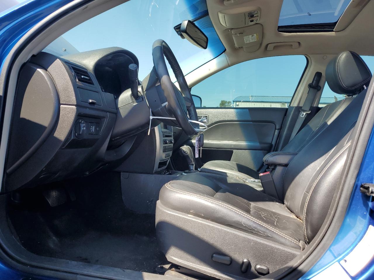 2012 Ford Fusion VIN 3FAHP0JGXCR344410 Copart auction photo, rear end / side damage thumbnail 7