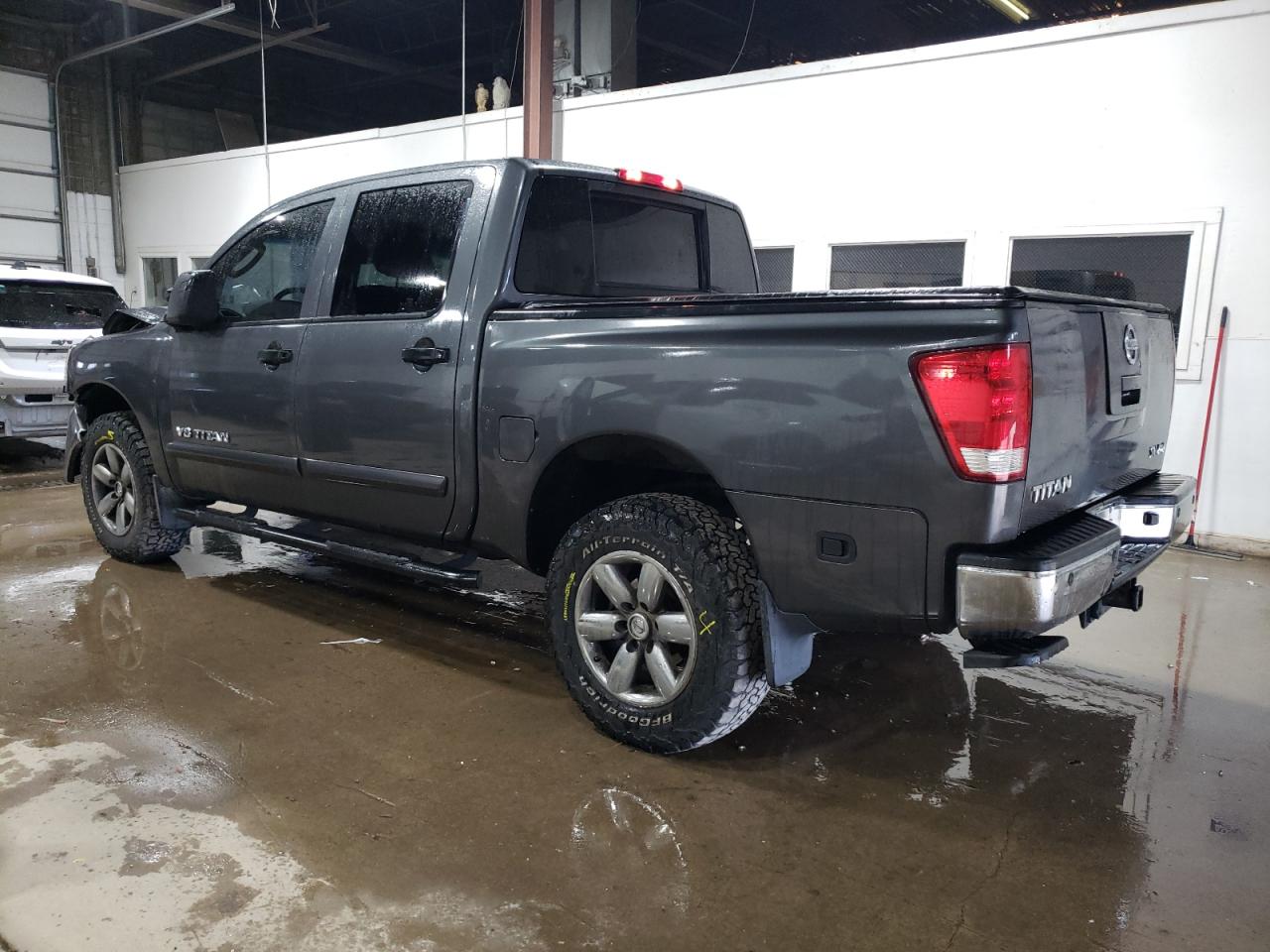 2011 Nissan Titan VIN 1N6AA0EC3BN326740 Copart auction photo, front end damage thumbnail 2