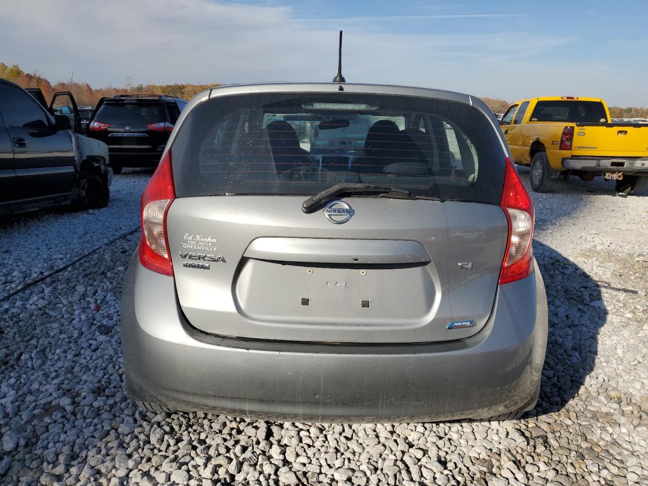 2014 Nissan Versa VIN 3N1CE2CP4EL426323 Copart auction photo, front end damage thumbnail 6
