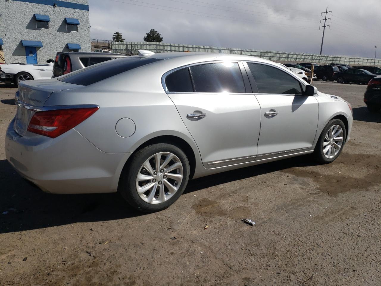 2015 Buick LaCrosse VIN 1G4GB5G35FF130086 Copart auction photo, front end damage thumbnail 3