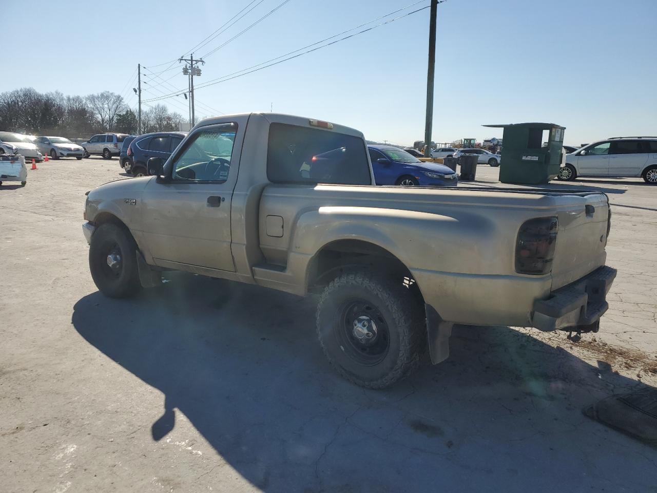 1999 Ford Ranger VIN 1FTYR10C8XTA51991 Copart auction photo, front end damage thumbnail 2