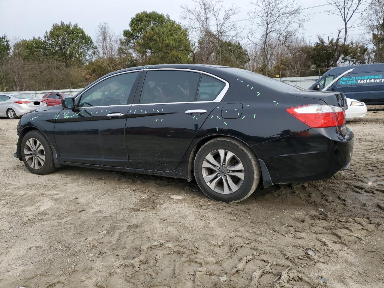 2014 Honda Accord VIN 1HGCR2F34EA298975 Copart auction photo, front end / minor dent/scratches damage thumbnail 2
