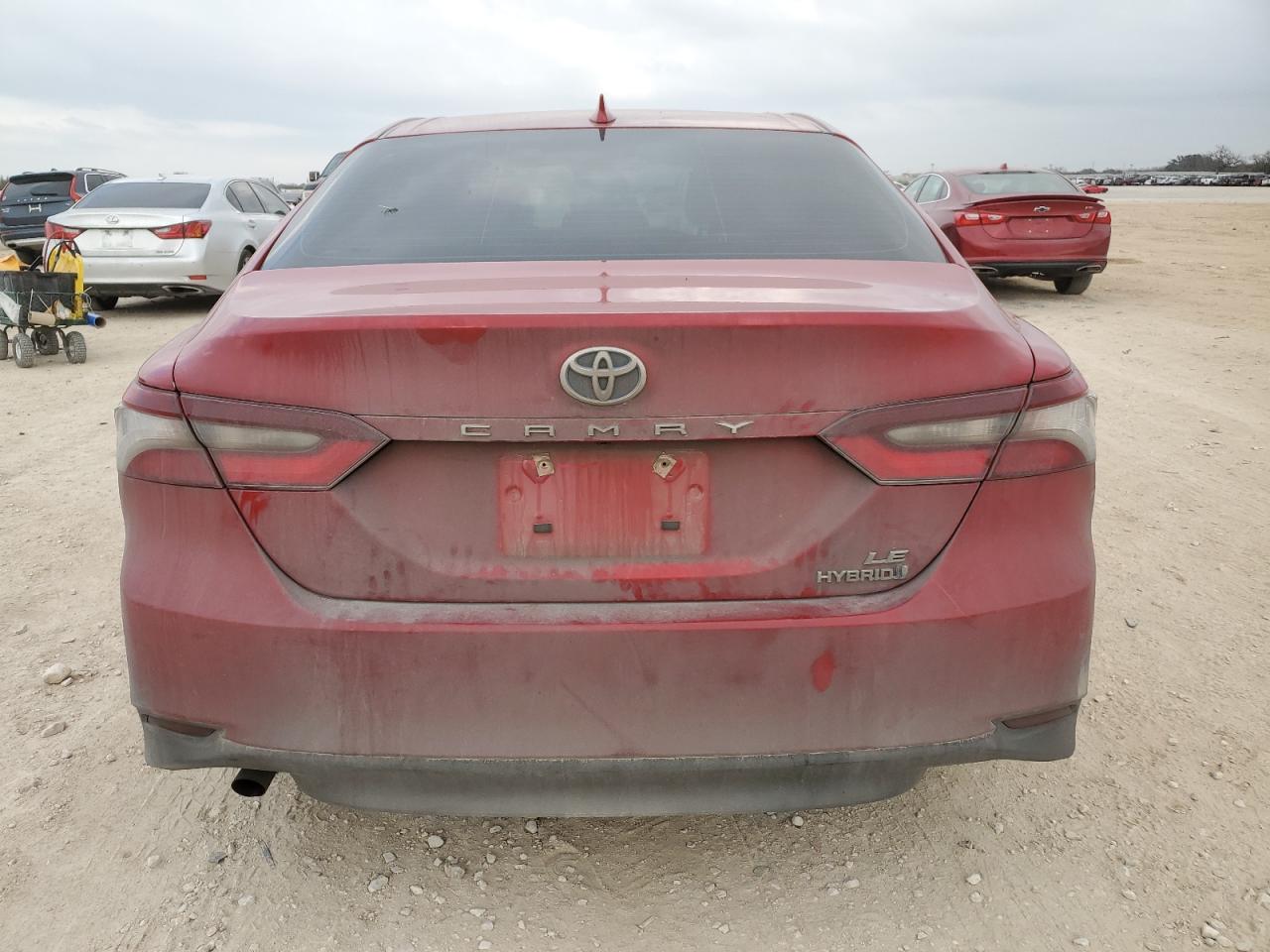 2023 Toyota Camry VIN 4T1C31AK3PU058547 Copart auction photo, front end / side damage thumbnail 6
