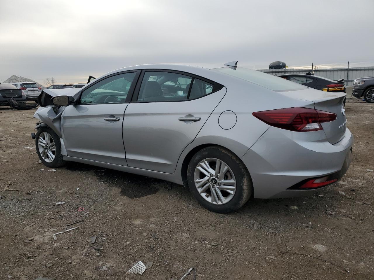 2020 Hyundai Elantra VIN 5NPD84LF3LH576285 Copart auction photo, front end damage thumbnail 2