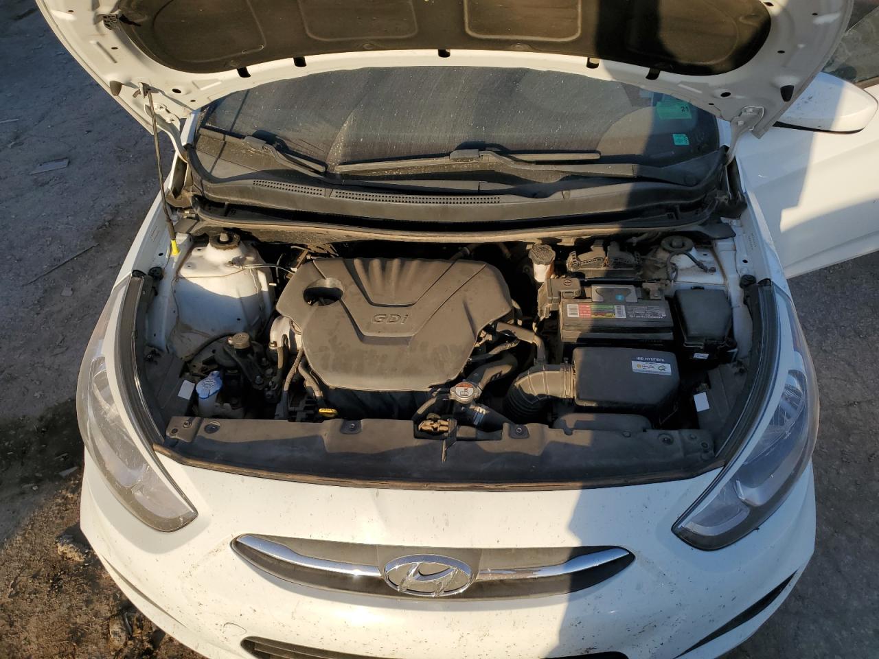 2017 Hyundai Accent VIN KMHCT4AE2HU305876 Copart auction photo, minor dent/scratches damage thumbnail 11