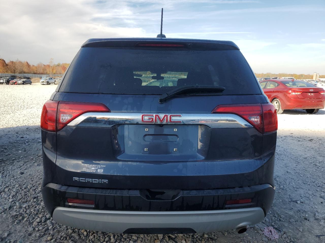 2019 GMC Acadia VIN 1GKKNKLA5KZ147055 Copart auction photo, side / front end damage thumbnail 6