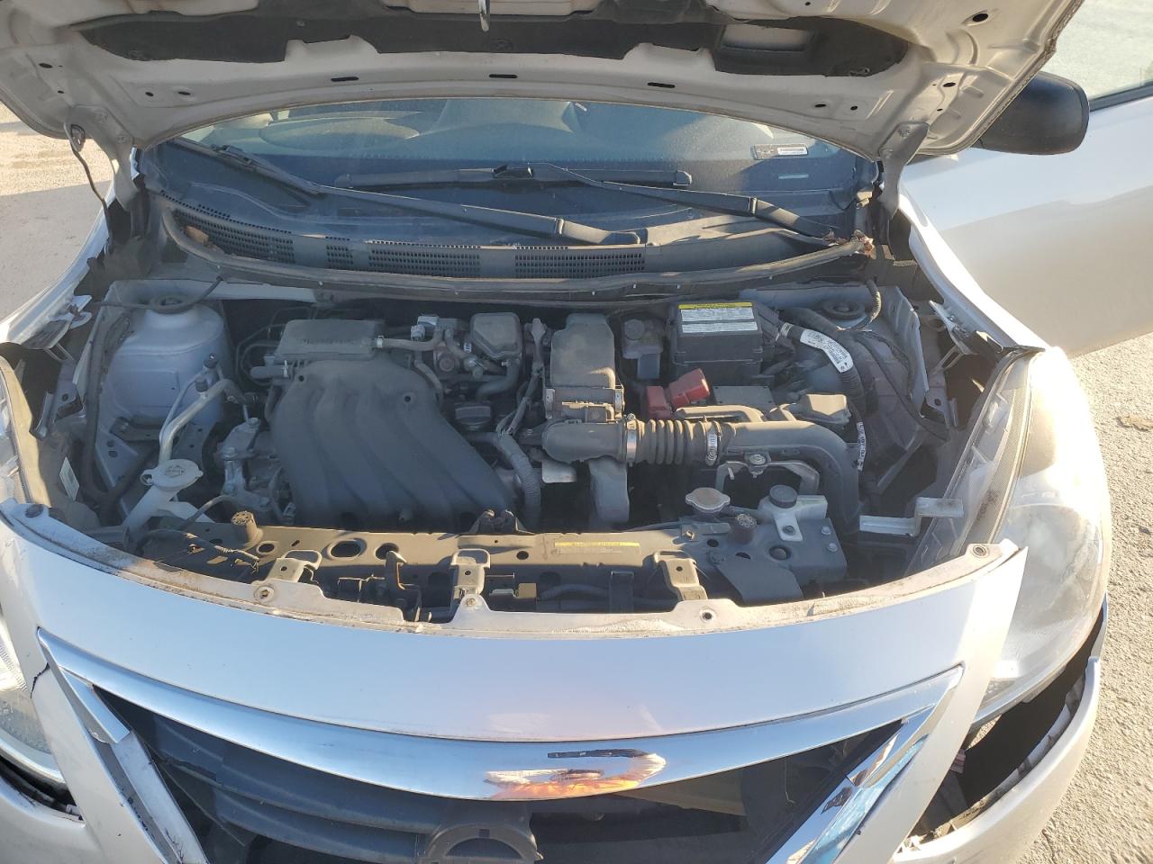 2015 Nissan Versa VIN 3N1CN7APXFL872283 Copart auction photo, front end damage thumbnail 11