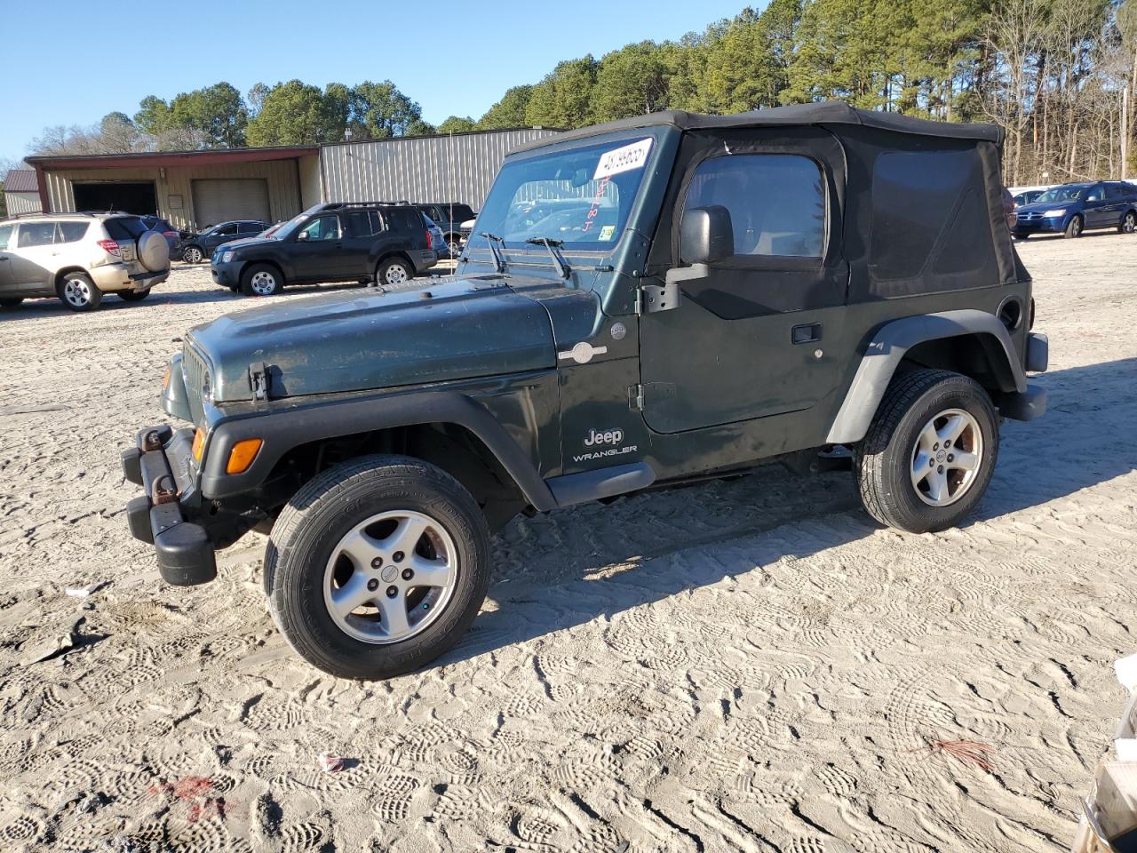 2004 Jeep Wrangler VIN 1J4FA39S74P733893