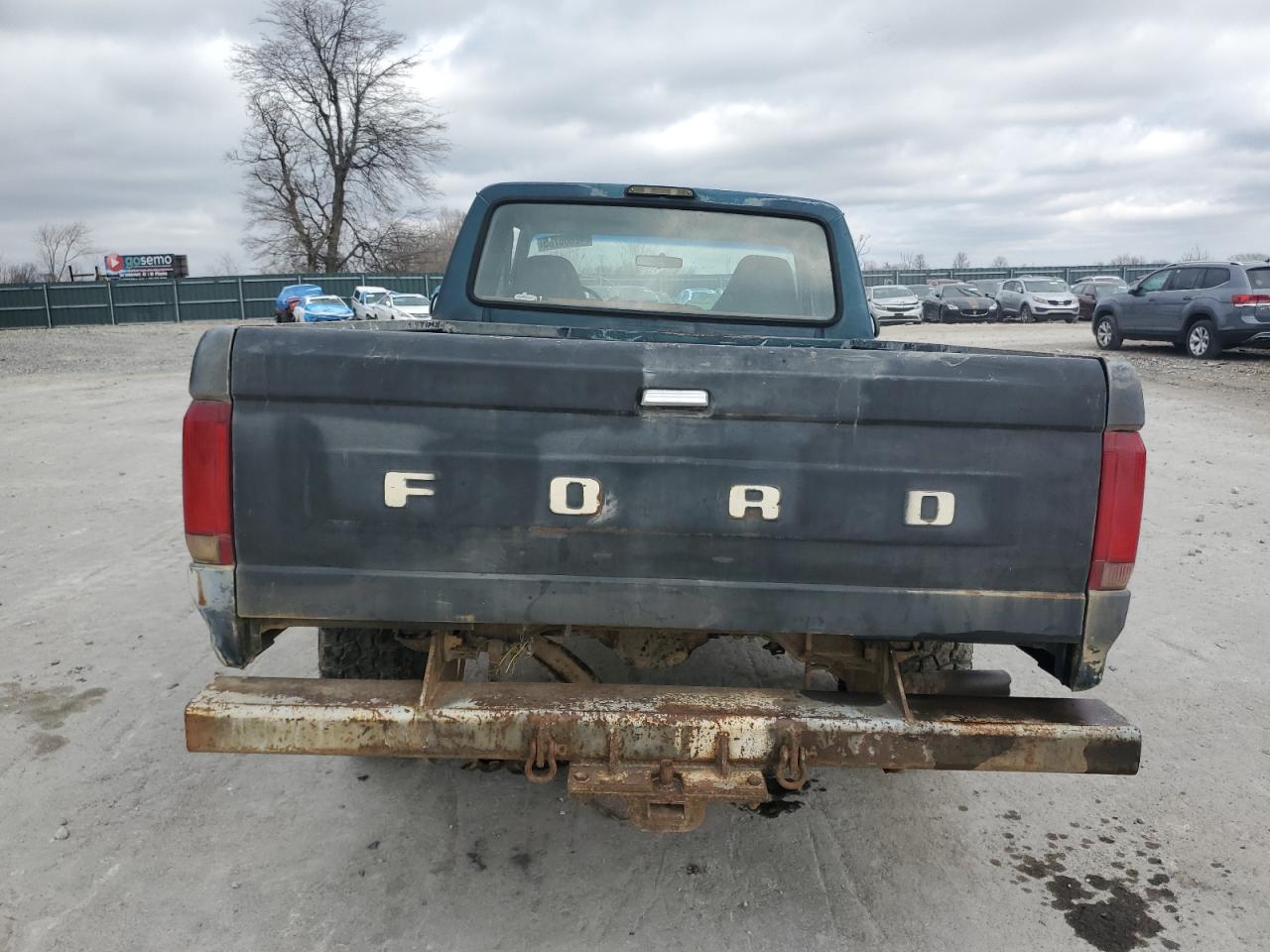 1994 Ford F-150 VIN 1FTEX14N1RKA55863 Copart auction photo, front end / side damage thumbnail 10