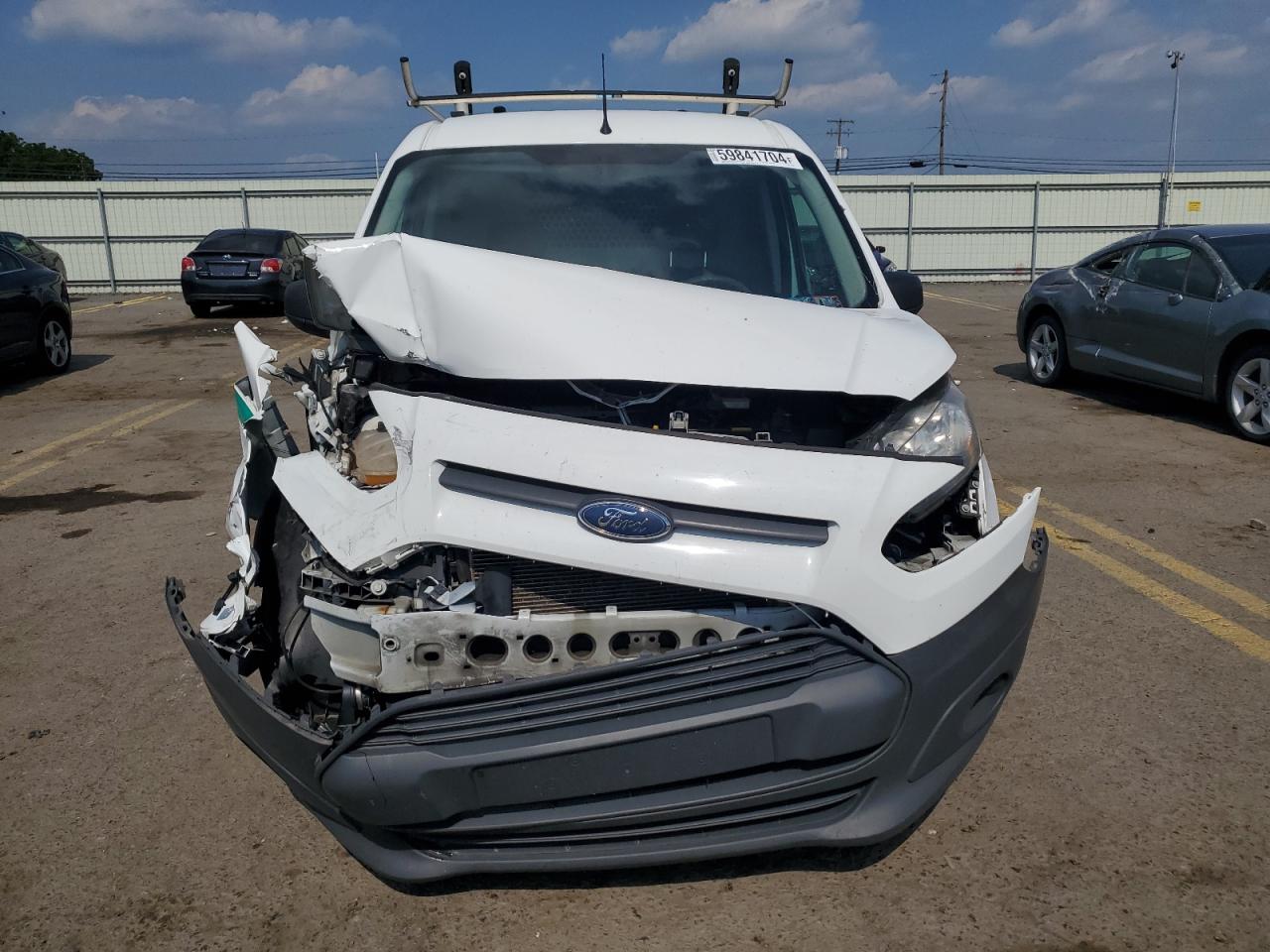 2017 Ford Transit VIN NM0LS7E76H1295632 Copart auction photo, front end / rear end damage thumbnail 5