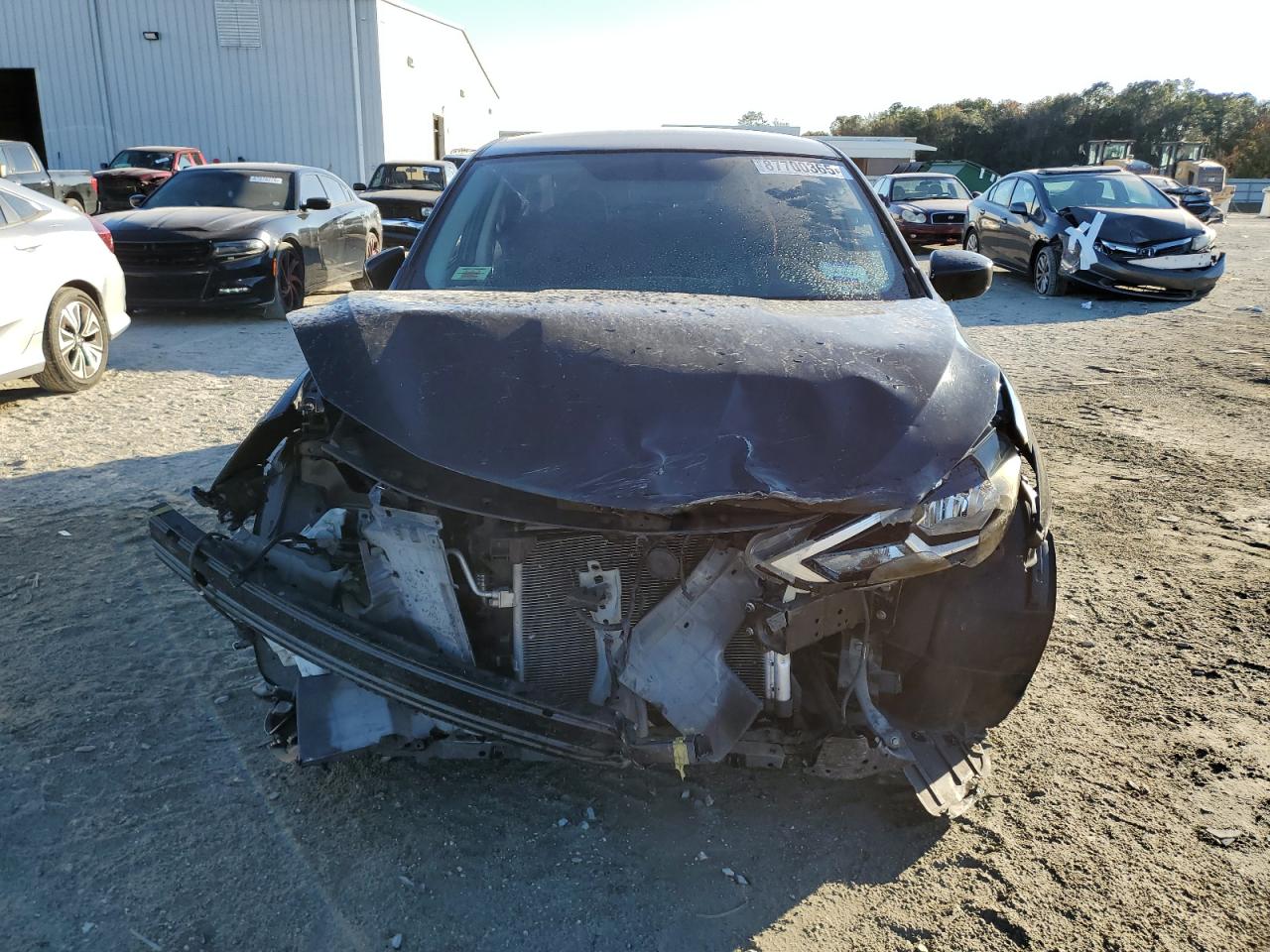 2017 Nissan Sentra VIN 3N1AB7AP5HL673581 Copart auction photo, front end damage thumbnail 5