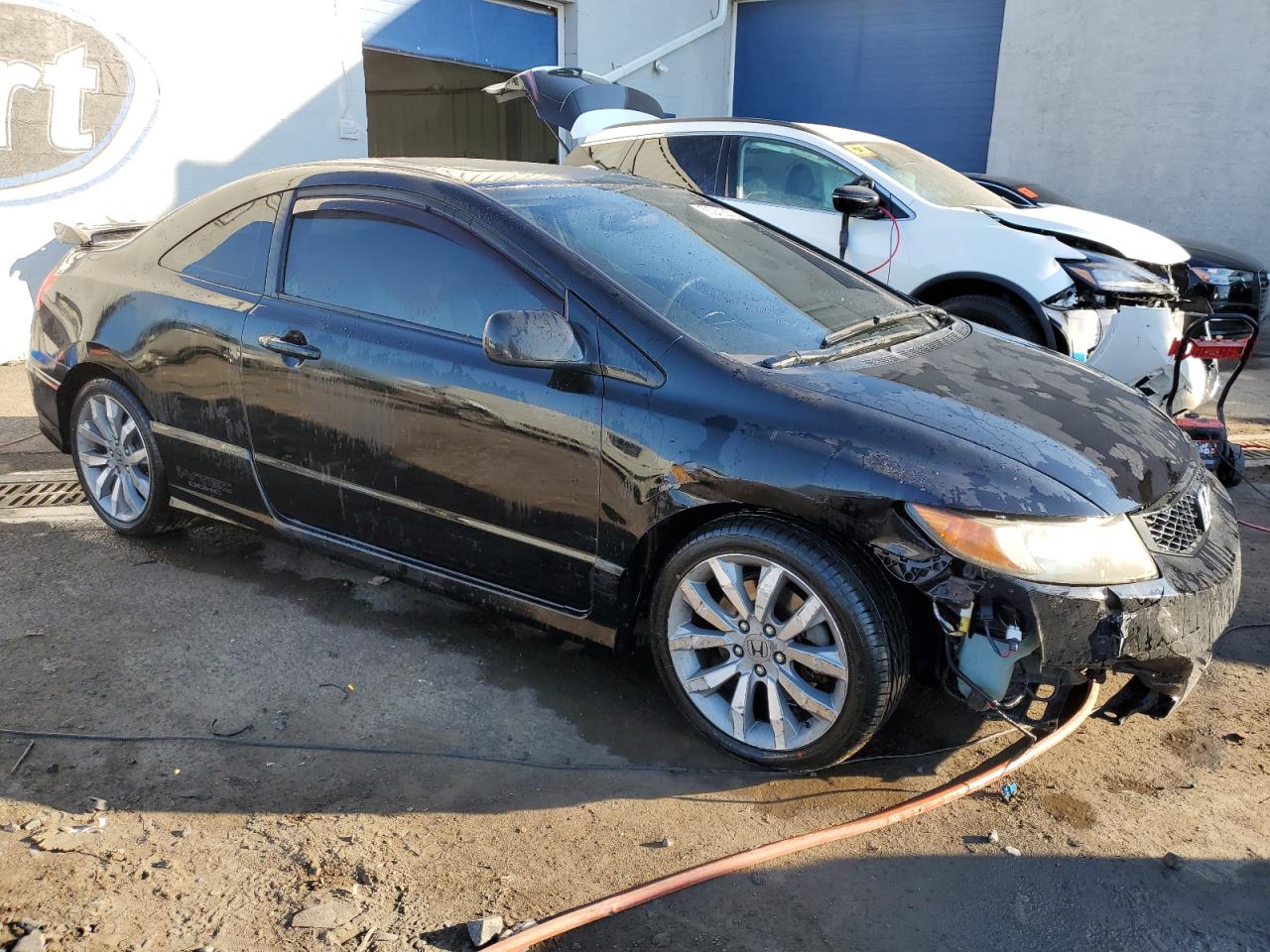 2010 Honda Civic VIN 2HGFG2A5XAH700974 Copart auction photo, front end damage thumbnail 4