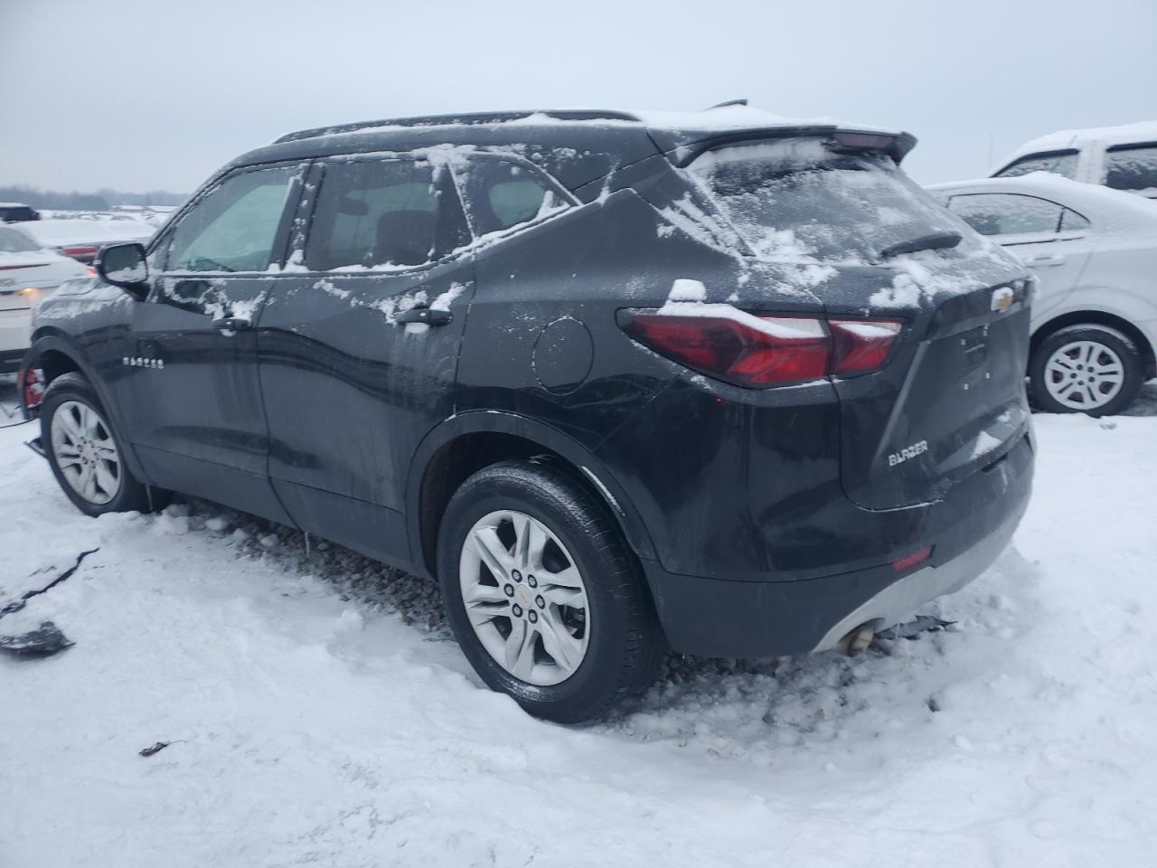2020 Chevrolet Blazer VIN 3GNKBBRA3LS659219 Copart auction photo, front end damage thumbnail 2
