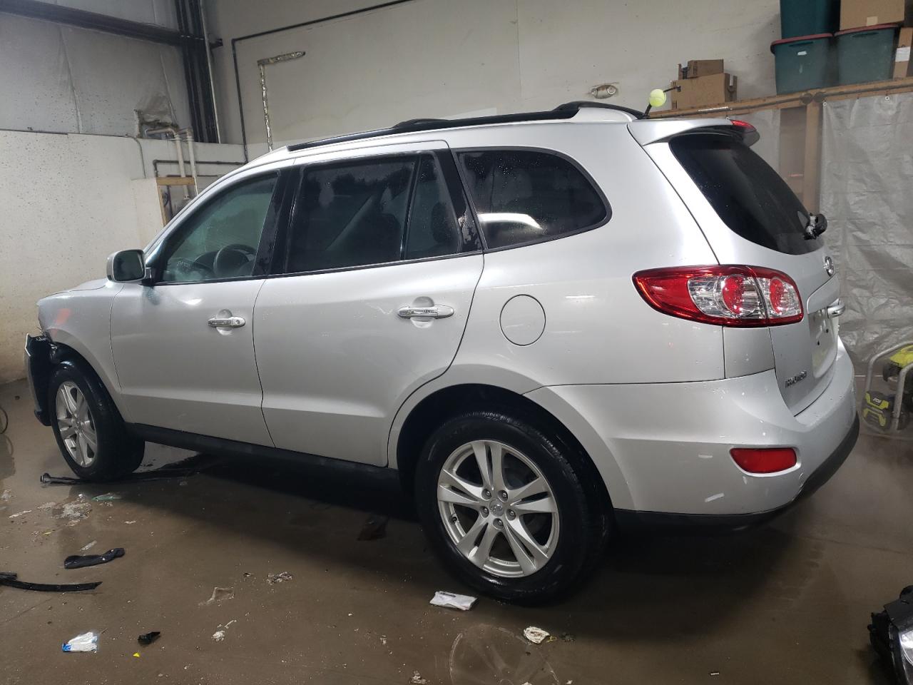 2011 Hyundai Santa Fe VIN 5XYZK4AG3BG048917 Copart auction photo, front end damage thumbnail 2
