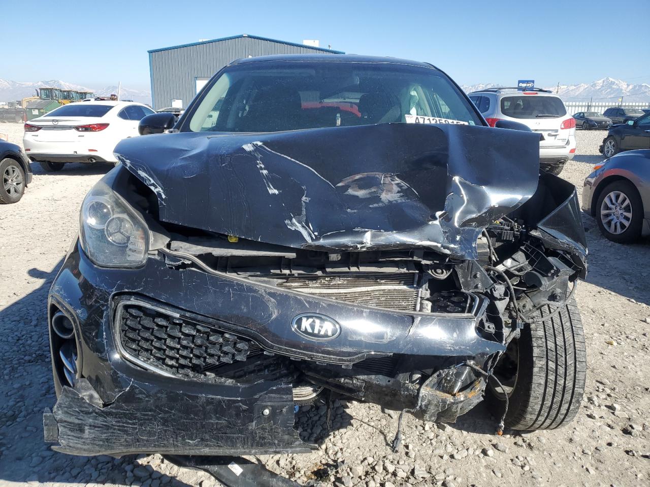 2018 KIA Sportage VIN KNDPMCAC1J7424986 Copart auction photo, front end damage thumbnail 5