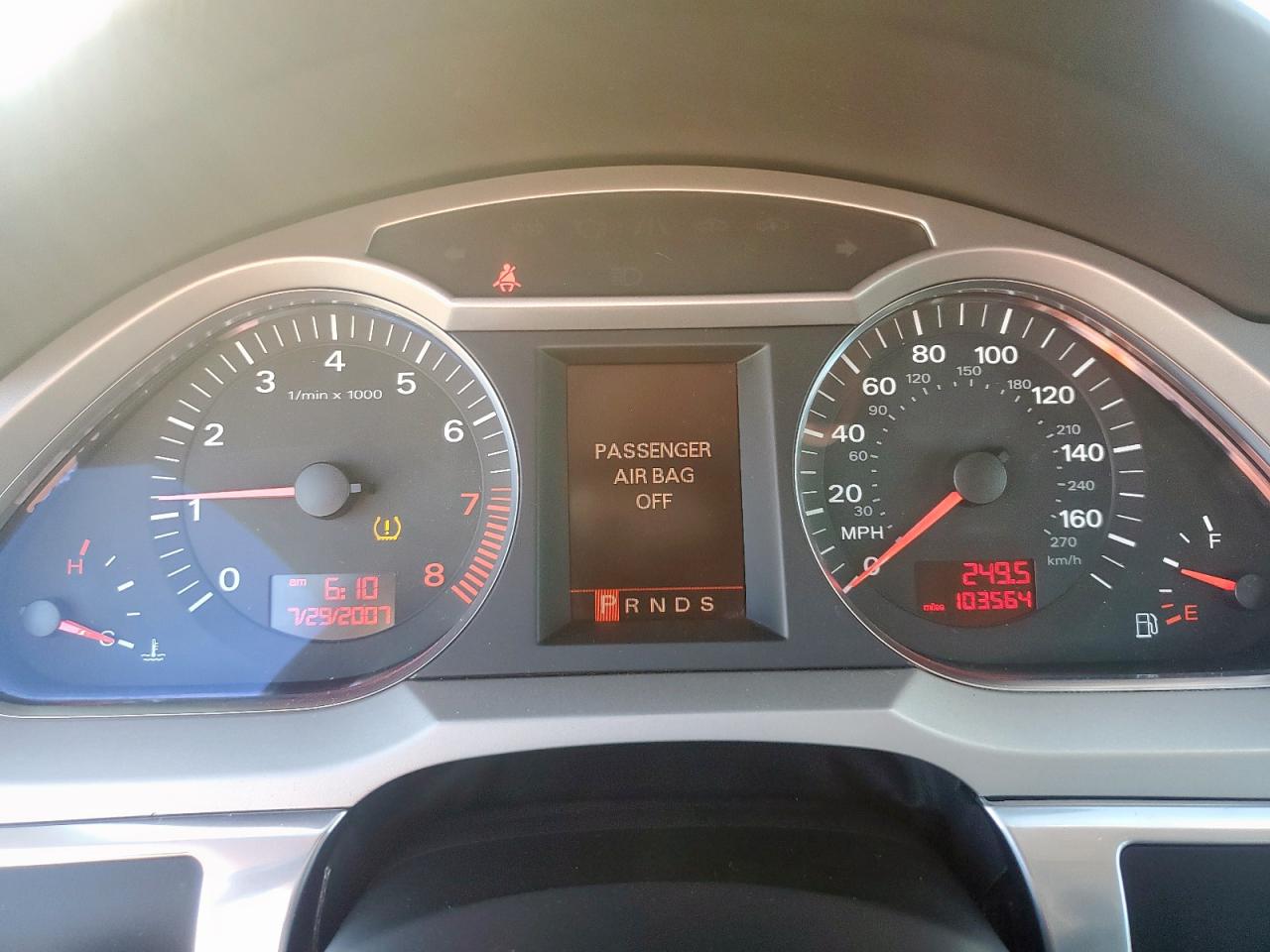 2008 Audi A6 VIN WAUDV74F68N042923 Copart auction photo, front end damage thumbnail 9