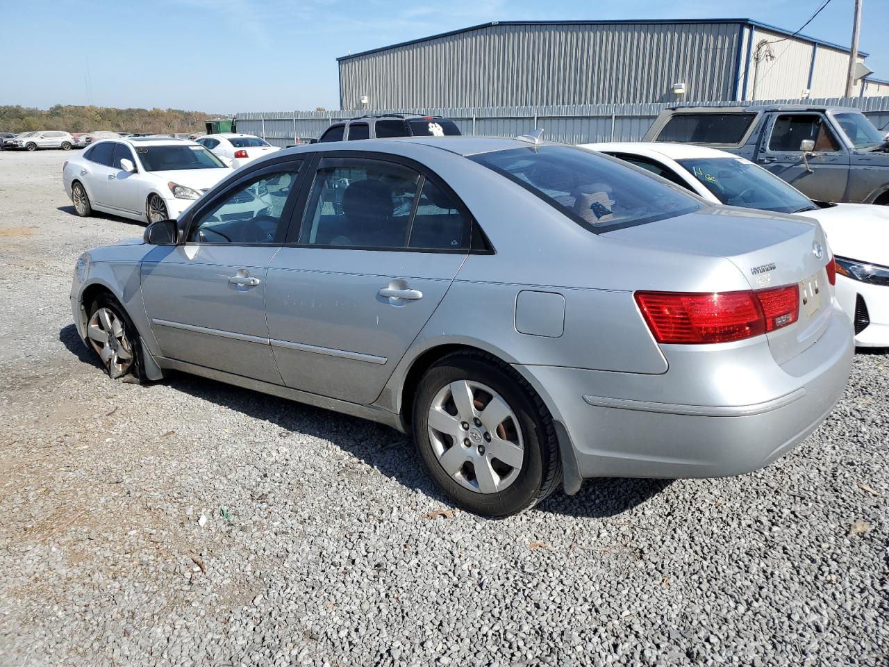 2009 Hyundai Sonata VIN 5NPET46C19H557926 Copart auction photo, front end / mechanical damage thumbnail 2