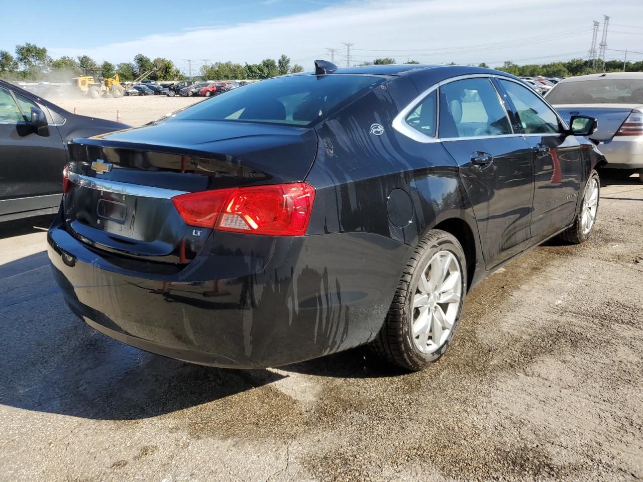 2018 Chevrolet Impala VIN 2G1105S3XJ9109705 Copart auction photo, front end / hail damage thumbnail 3