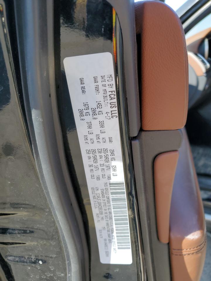 2017 Jeep Grand Cherokee VIN 1C4RJFJGXHC881898 Copart auction photo, front end damage thumbnail 13