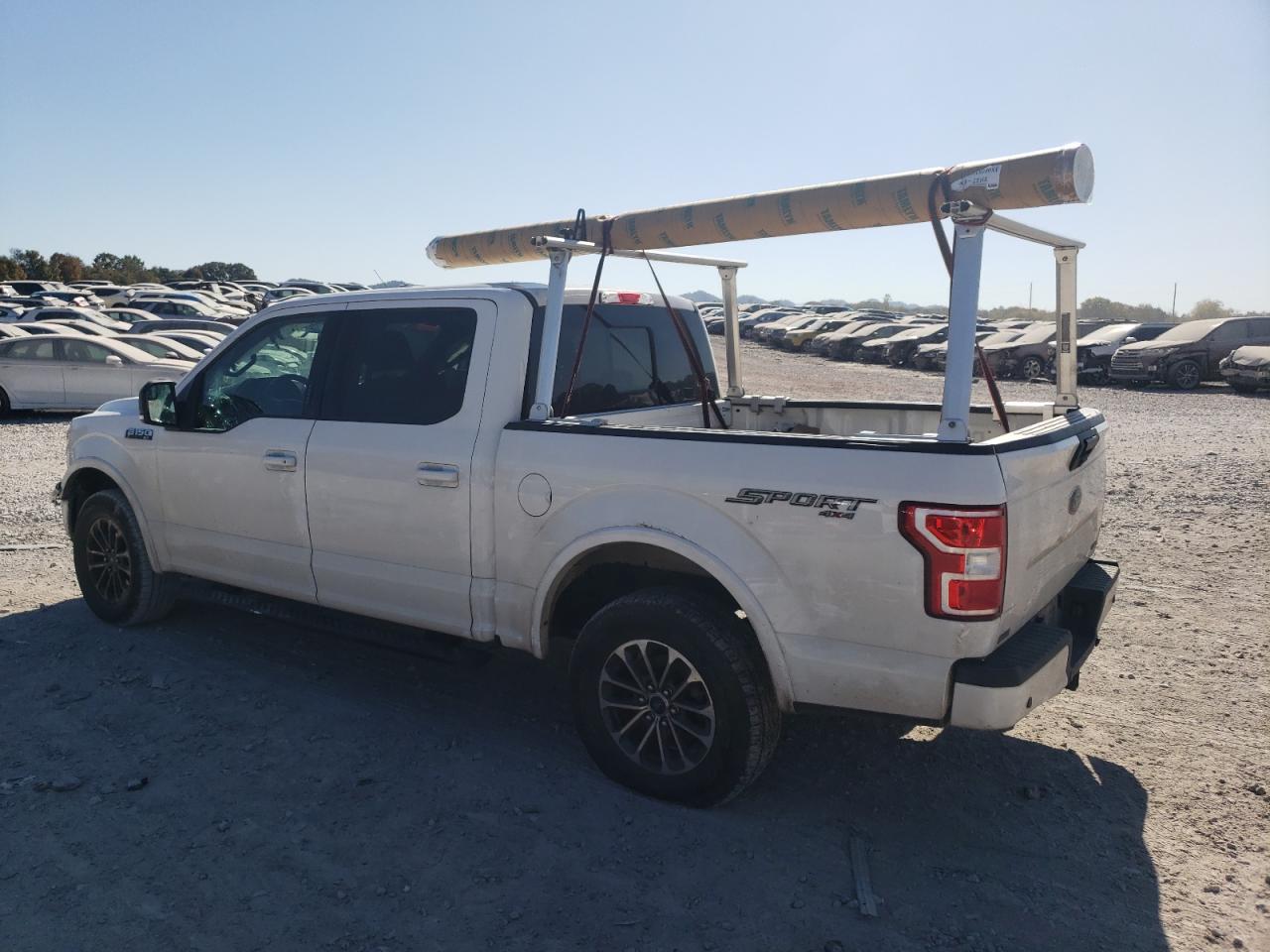 2020 Ford F-150 VIN 1FTEW1EP0LFC28114 Copart auction photo, side / front end damage thumbnail 2