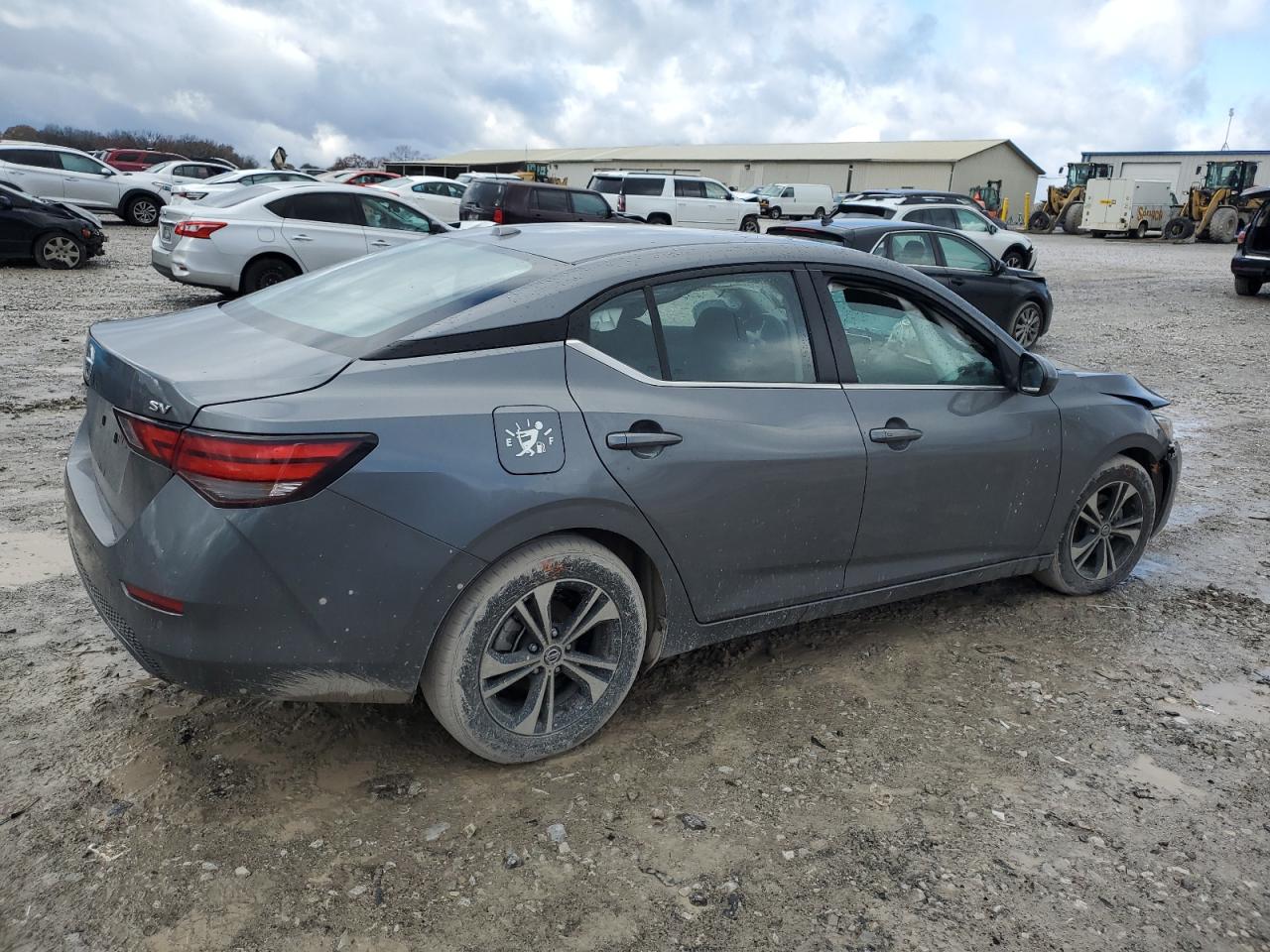 2022 Nissan Sentra VIN 3N1AB8CV3NY257254 Copart auction photo, all over damage thumbnail 3