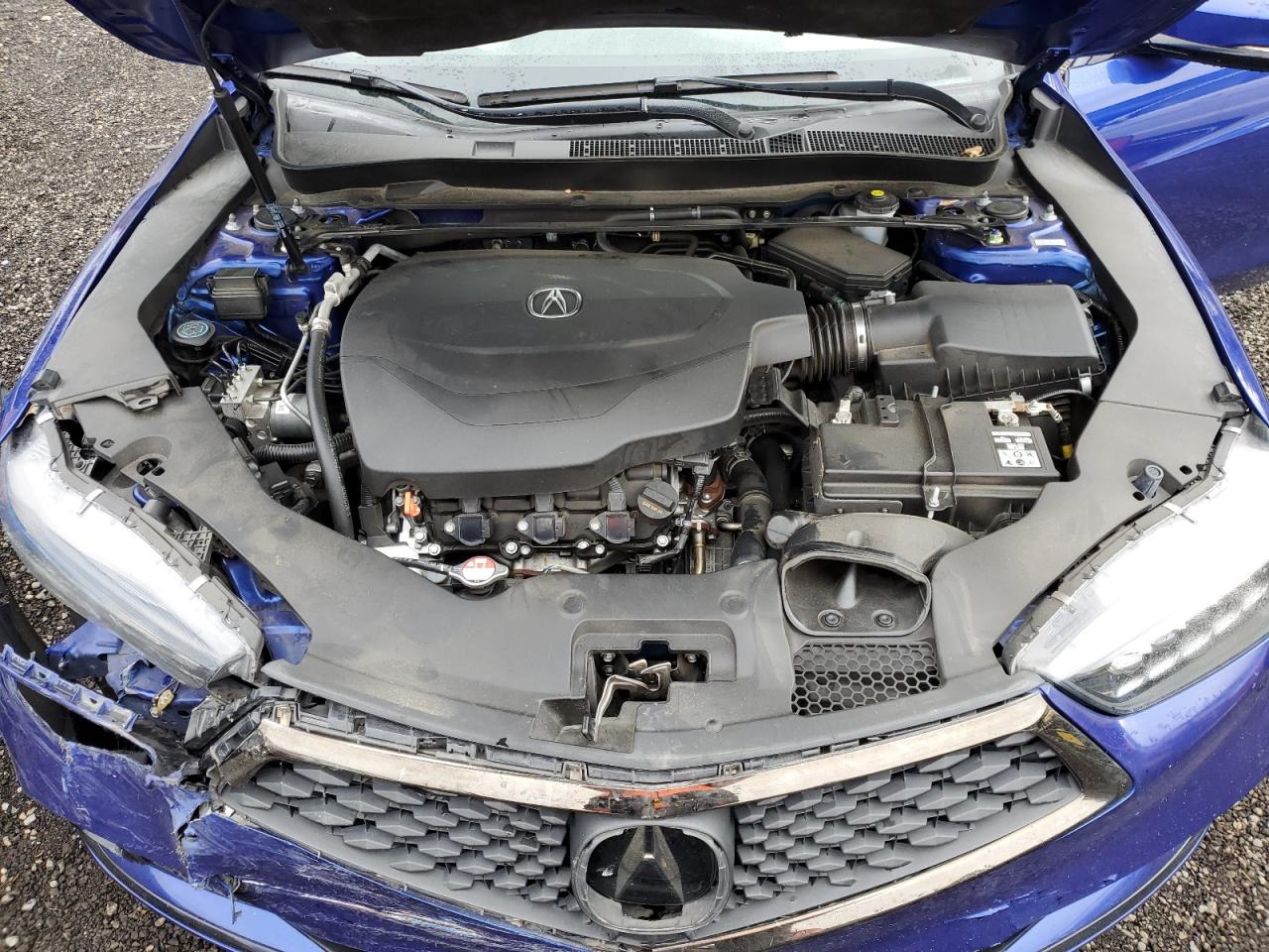 2018 Acura TLX VIN 19UUB2F62JA004020 Copart auction photo, front end damage thumbnail 11