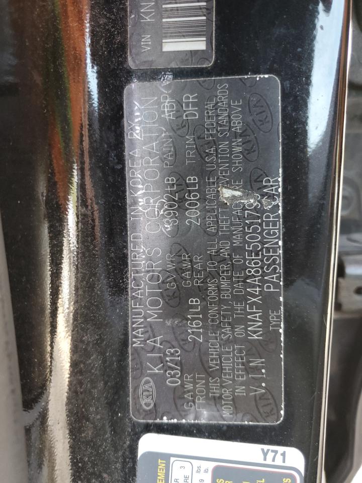 2014 KIA Forte VIN KNAFX4A86E5051799 Copart auction photo, front end / minor dent/scratches damage thumbnail 13