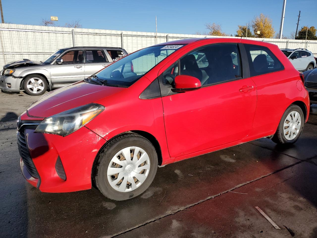 2015 Toyota Yaris VIN VNKJTUD38FA021406