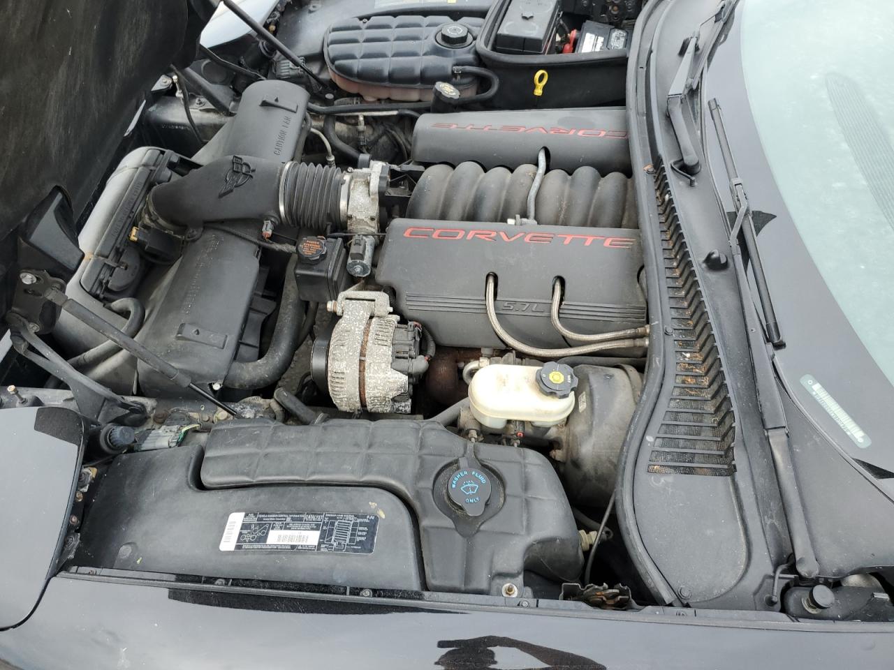1998 Chevrolet Corvette VIN 1G1YY22G8W5100675 Copart auction photo, water/flood damage thumbnail 11