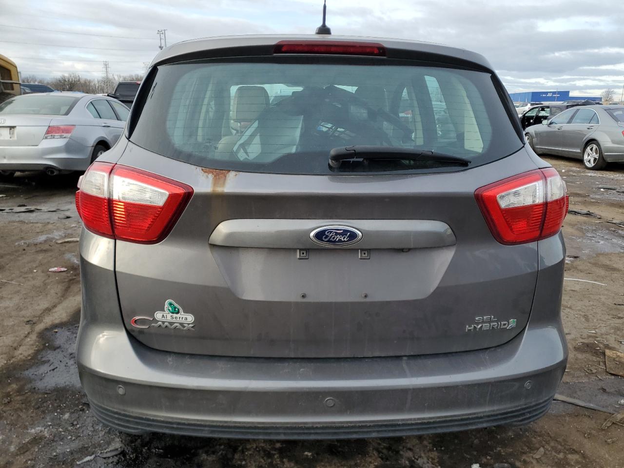 2014 Ford C-MAX VIN 1FADP5BU4EL501303 Copart auction photo, front end damage thumbnail 6