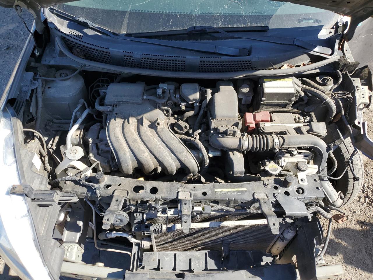 2016 Nissan Versa VIN 3N1CN7APXGL834960 Copart auction photo, all over damage thumbnail 13