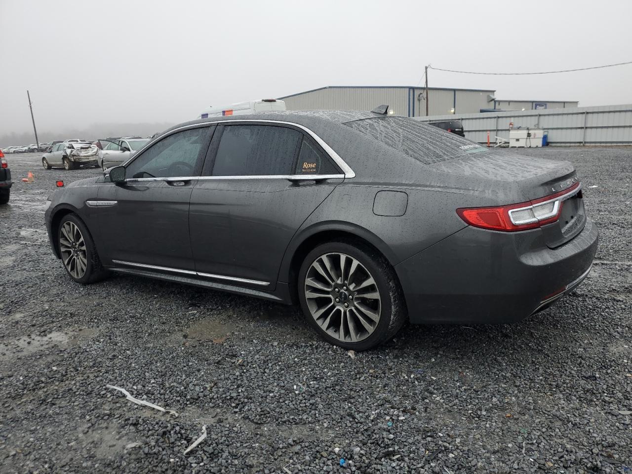 2020 Lincoln Continental VIN 1LN6L9PK8L5606503 Copart auction photo, rear end damage thumbnail 2
