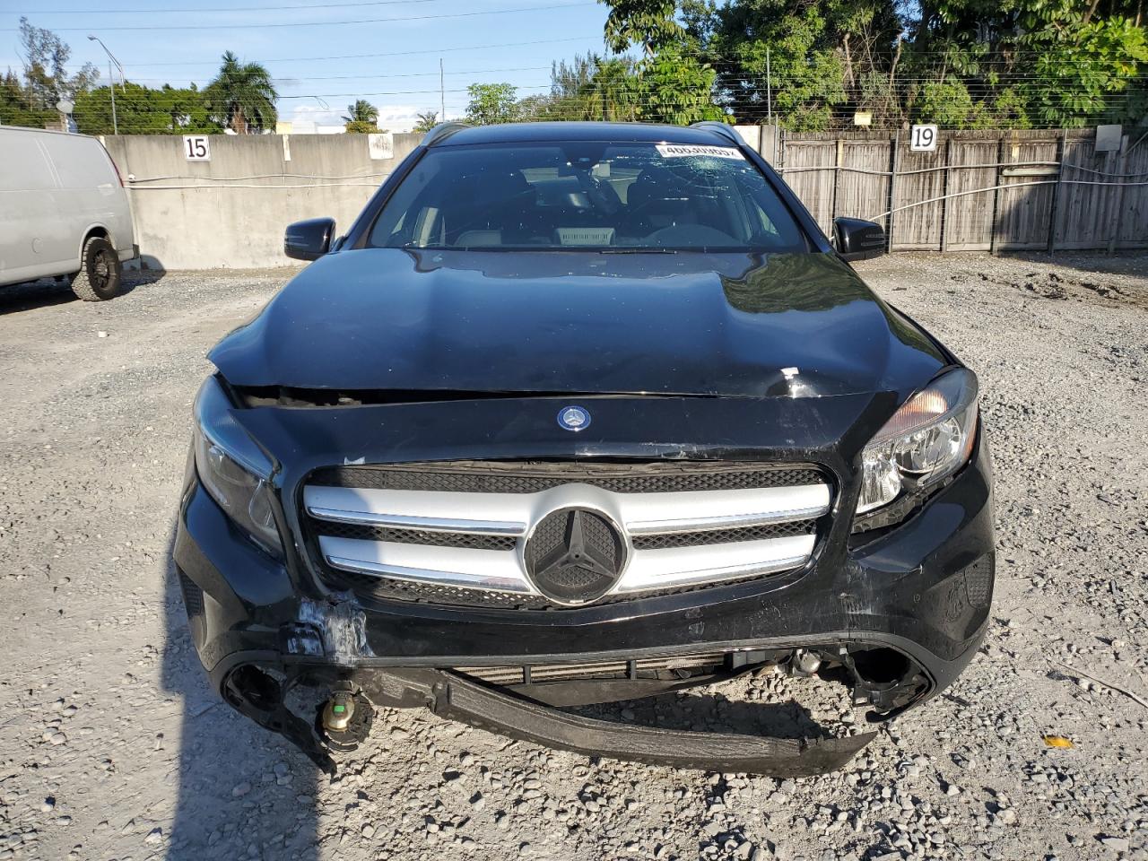 2016 Mercedes-Benz GLA-klasse VIN WDCTG4EB9GJ215904 Copart auction photo, front end damage thumbnail 5