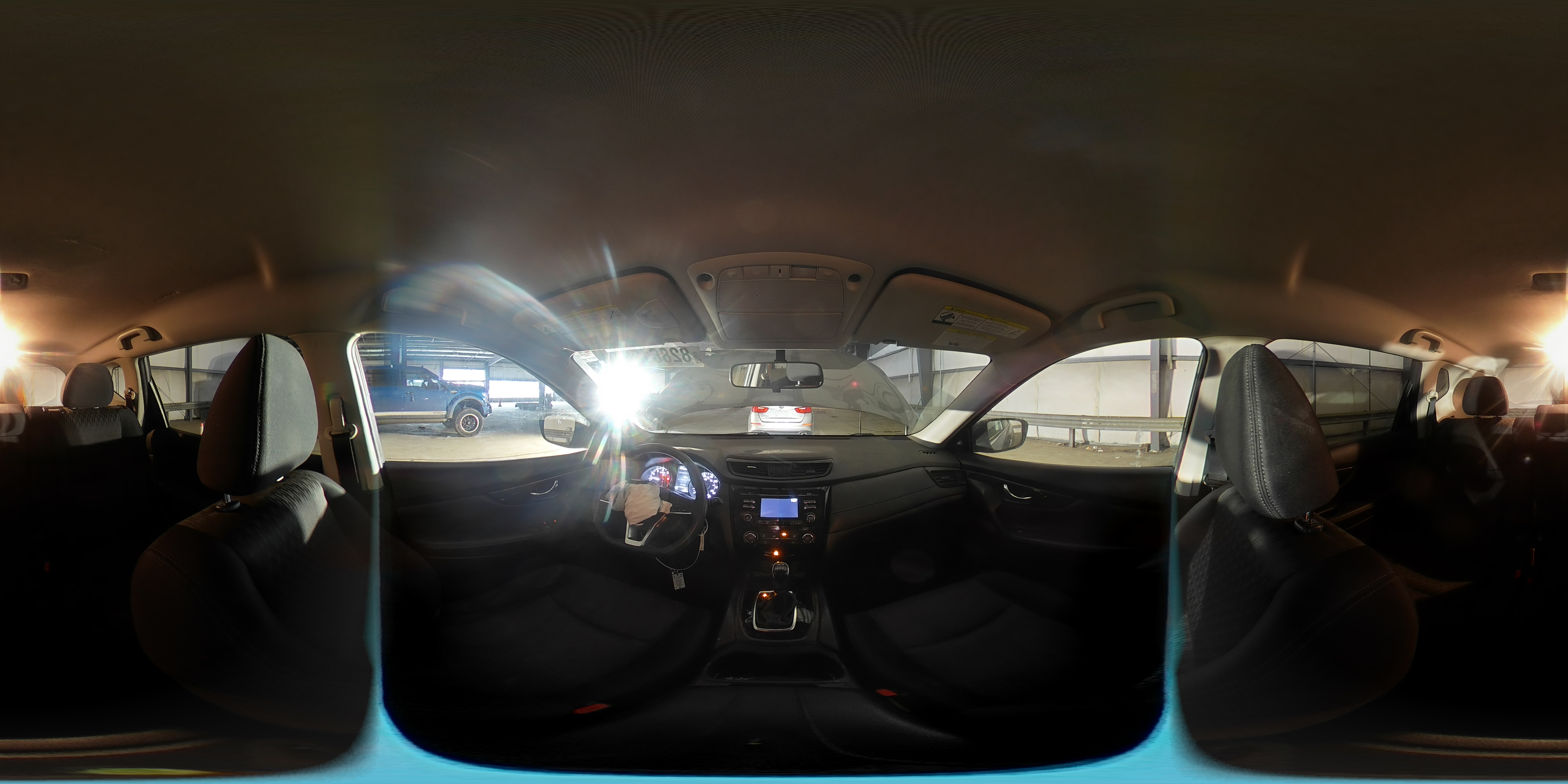 2017 Nissan Rogue VIN JN8AT2MV2HW015237 Copart auction photo, front end damage thumbnail 14