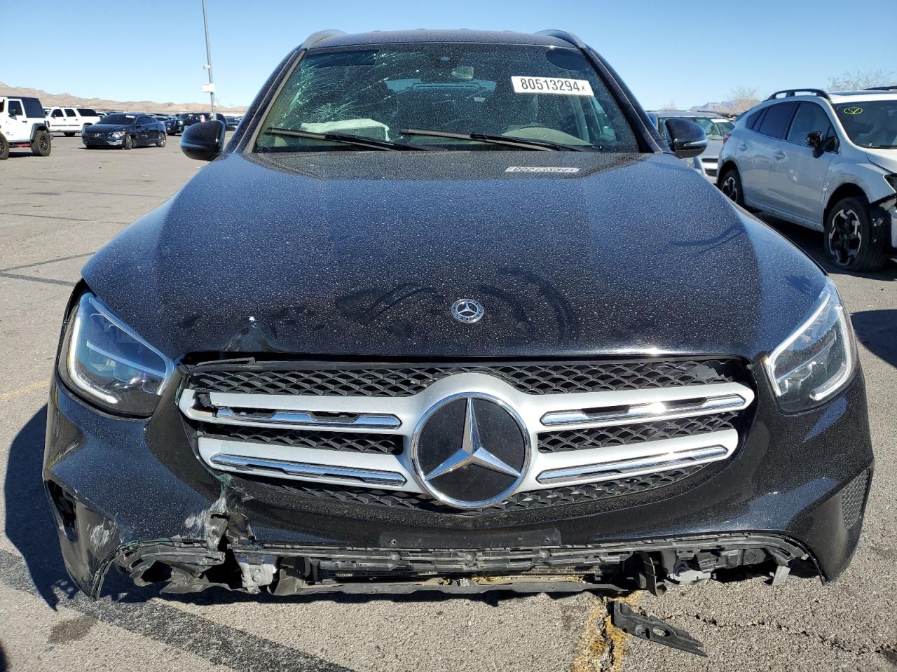 2020 Mercedes-Benz GLC VIN WDC0G8DB9LF695371 Copart auction photo, front end damage thumbnail 5