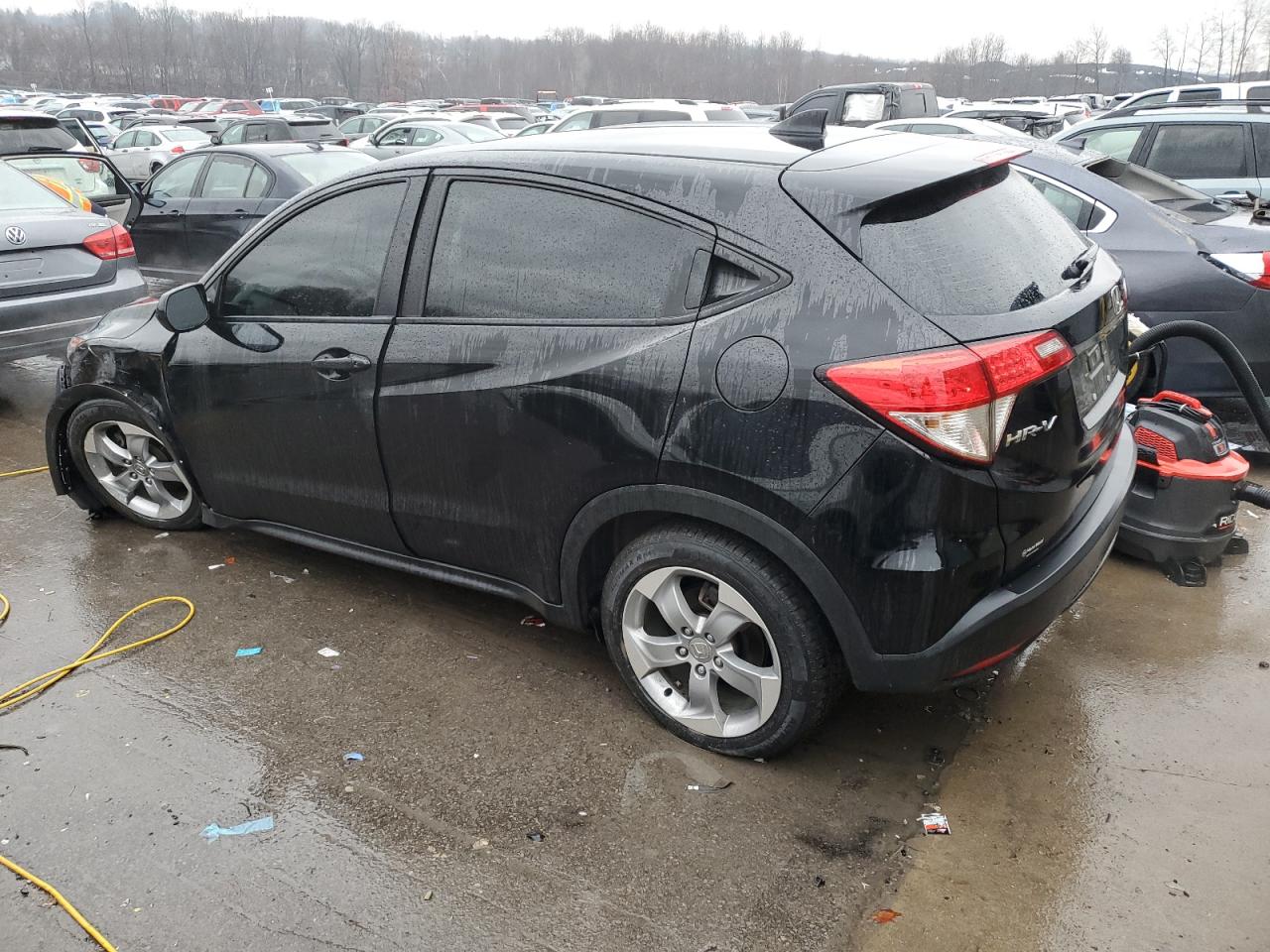 2019 Honda HR-V VIN 3CZRU6H3XKG704003 Copart auction photo, side damage thumbnail 2