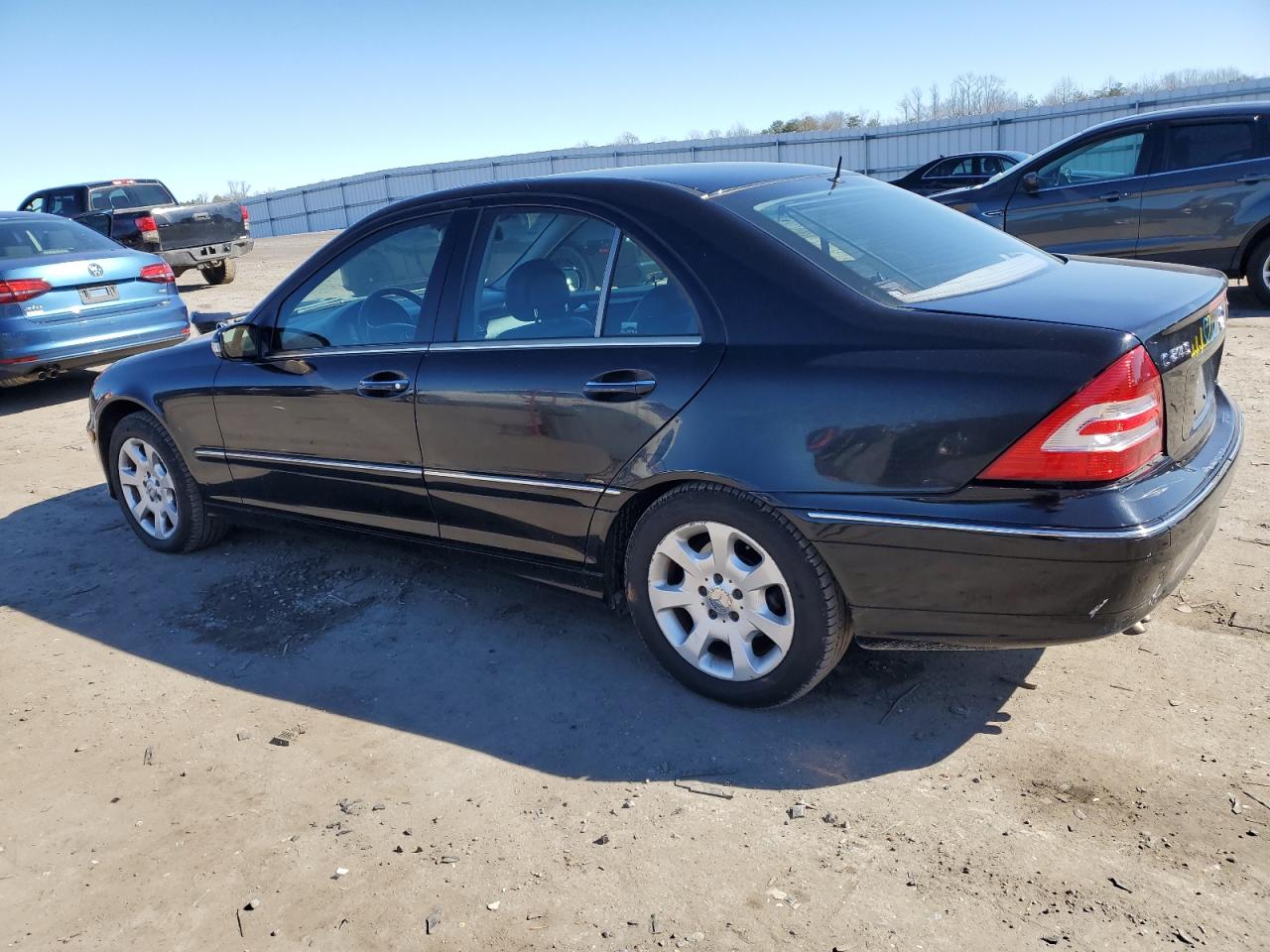 2005 Mercedes-Benz C-klasse VIN WDBRF81J45F603063 Copart auction photo, rear end damage thumbnail 2