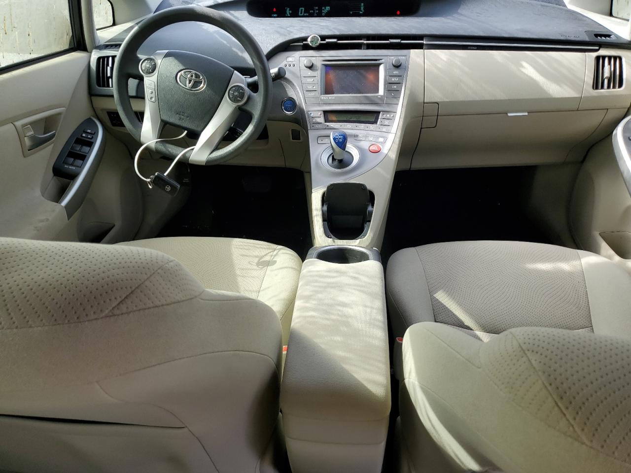 2015 Toyota Prius VIN JTDKN3DU3F1911273 Copart auction photo, burn damage thumbnail 8