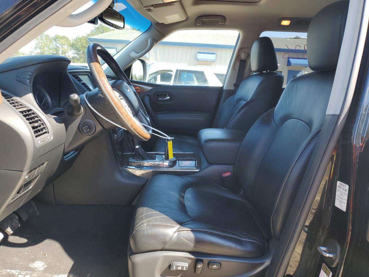 2015 Infiniti QX80 VIN JN8AZ2NF7F9571576 Copart auction photo, side damage thumbnail 7