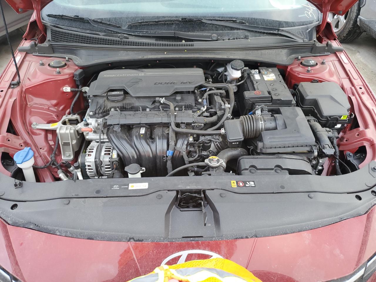 2024 Hyundai Elantra VIN KMHLL4DG5RU639091 Copart auction photo, water/flood damage thumbnail 11
