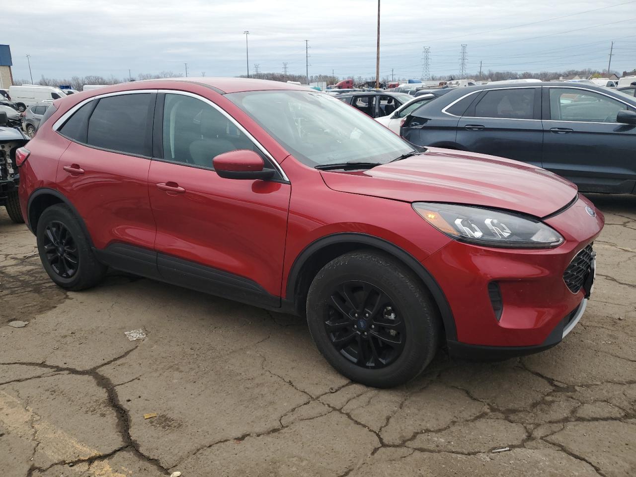 2021 Ford Escape VIN 1FMCU9G6XMUB08670 Copart auction photo, front end damage thumbnail 4