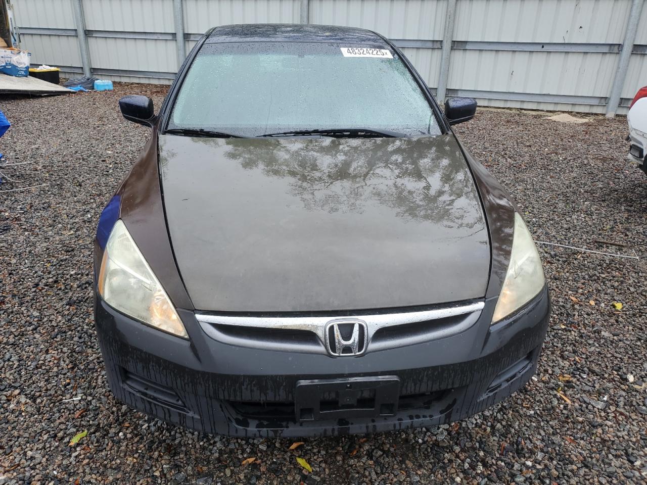 2007 Honda Accord VIN 1HGCM56467A224887 Copart auction photo, rear end damage thumbnail 5