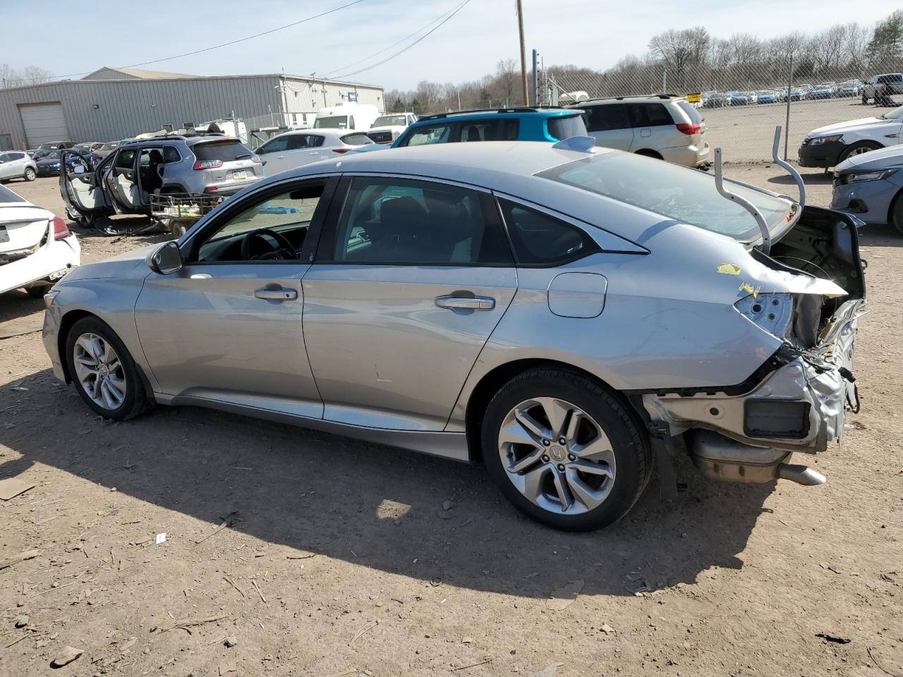 2019 Honda Accord VIN 1HGCV1F11KA167261 Copart auction photo, rear end damage thumbnail 2