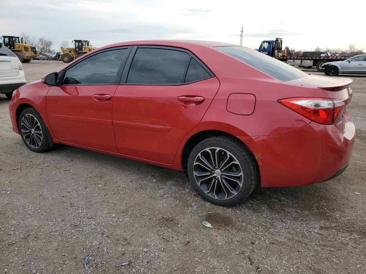 2015 Toyota Corolla VIN 2T1BURHE5FC318745 Copart auction photo, rear end damage thumbnail 2