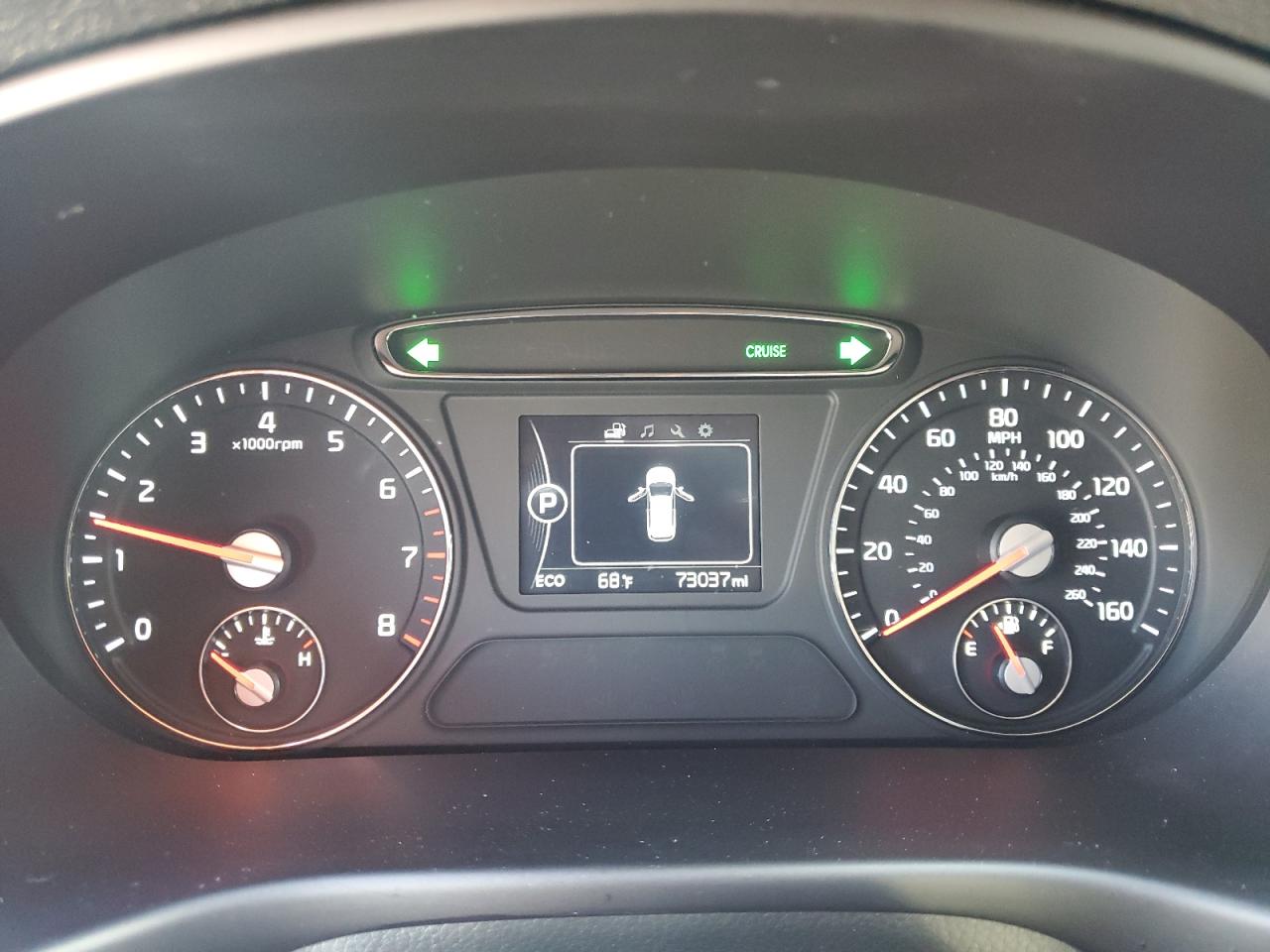 2018 KIA Sorento VIN 5XYPG4A32JG424821 Copart auction photo, top/roof damage thumbnail 9