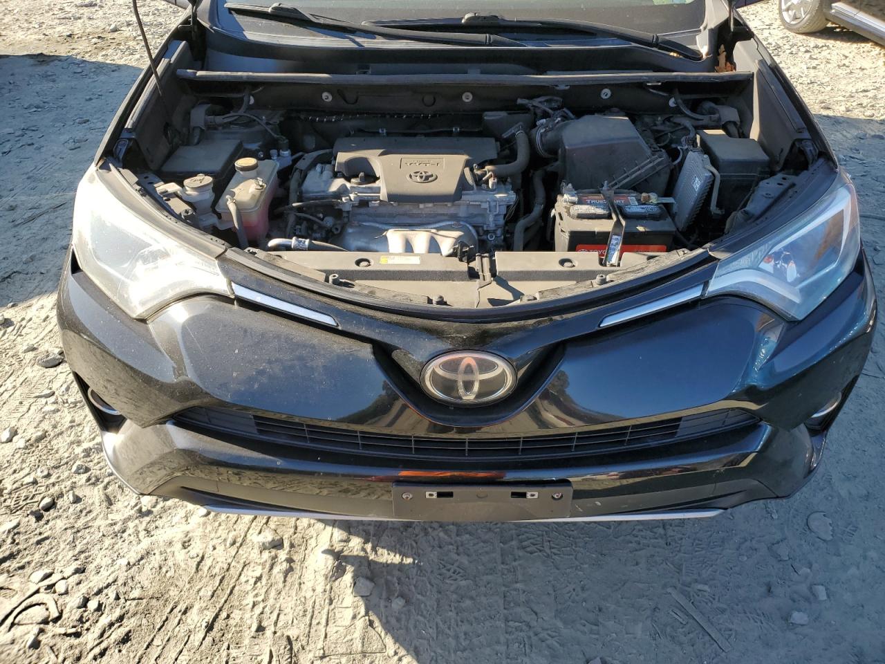 2017 Toyota RAV 4 VIN 2T3RFREV7HW594205 Copart auction photo, rear end damage thumbnail 12