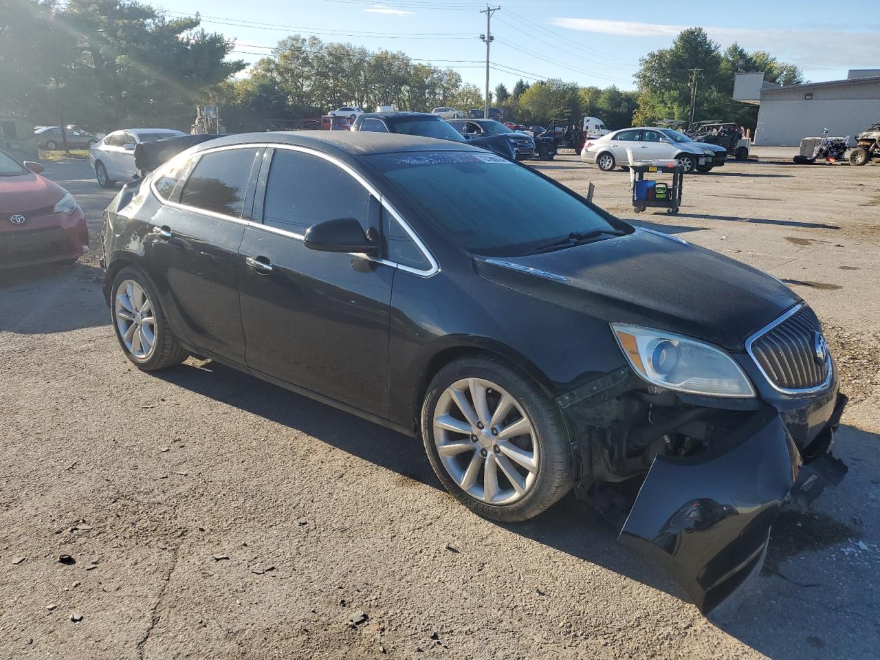 2013 Buick Verano VIN 1G4PP5SK3D4167209 Copart auction photo, rear end / front end damage thumbnail 4